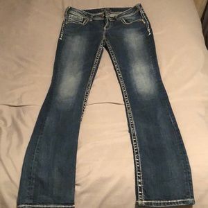 Silver Bootcut Jeans